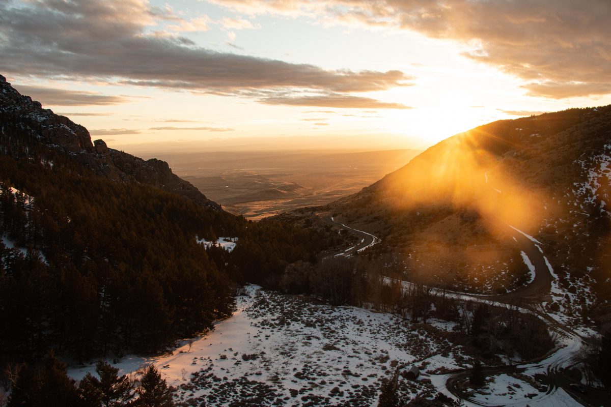 scenic campsites wyoming