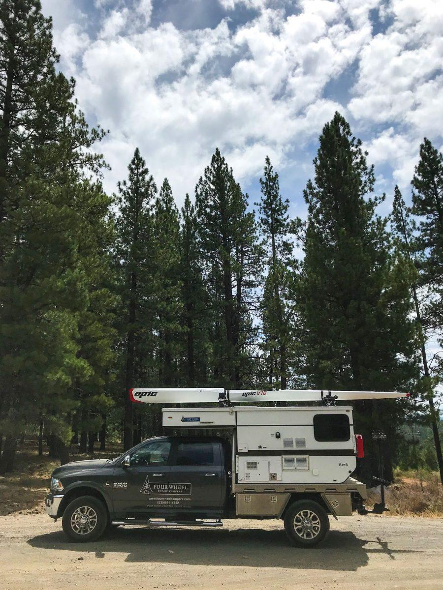 slide in truck camper