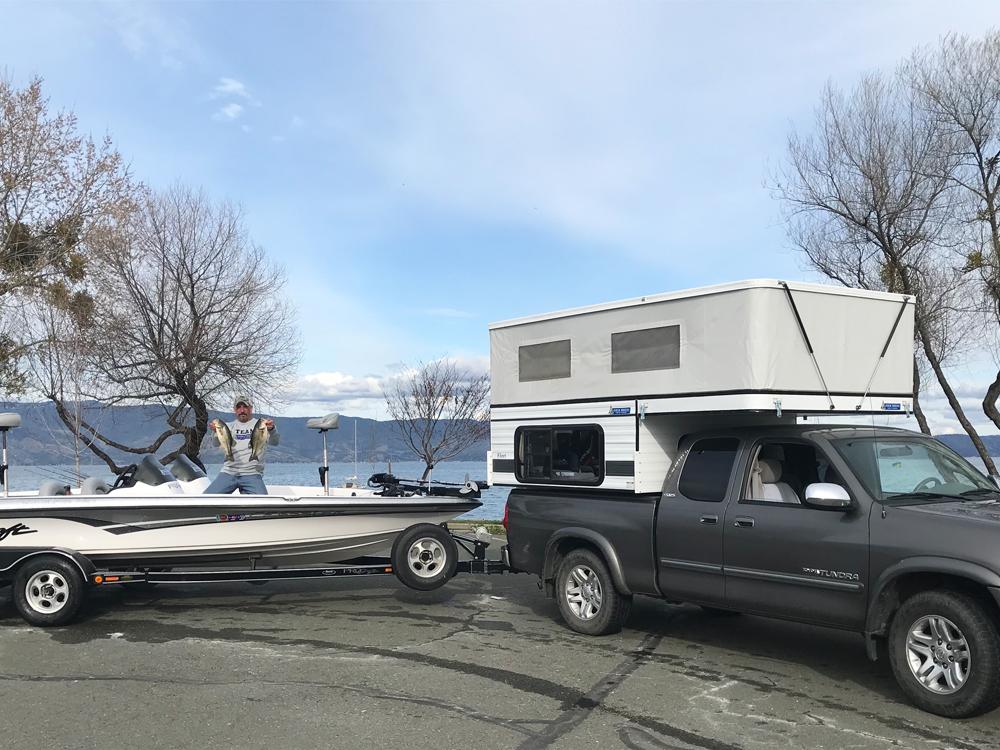 Tundra Boat Four Wheel Camper Fishing